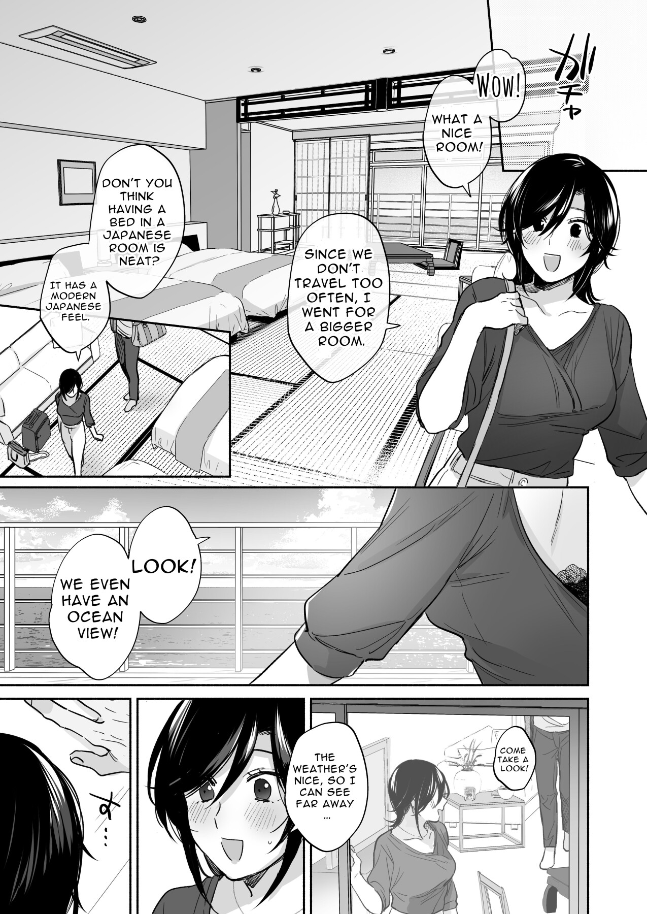Hentai Manga Comic-If I Have a Chance, I Want to Warp My Boyfriend's Fetishes! ~Lovey-dovey Trip to the Hotsprings~-Read-45